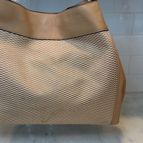 Coach Lexy Jacquard Canvas & Leather Shoulder Bag - Picture 5 of 16